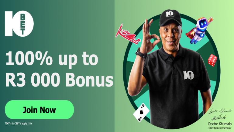 10bet Casino South Africa Rolls Out an Exciting New Welcome Package: Up to R3,000 Bonus!