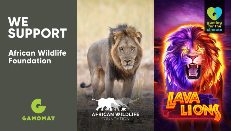 GAMOMAT's Gaming for the Climate Expands with the Addition of Lava Lions