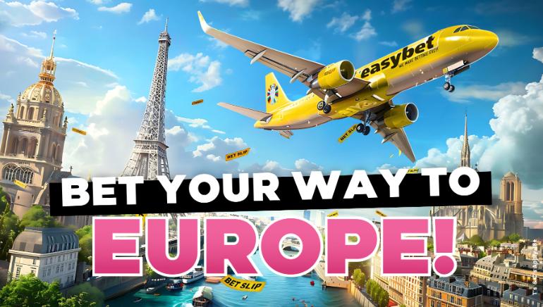 Explore Europe with EasyBet: Win a Luxurious 7-night Stay in a 5-star Hotel!