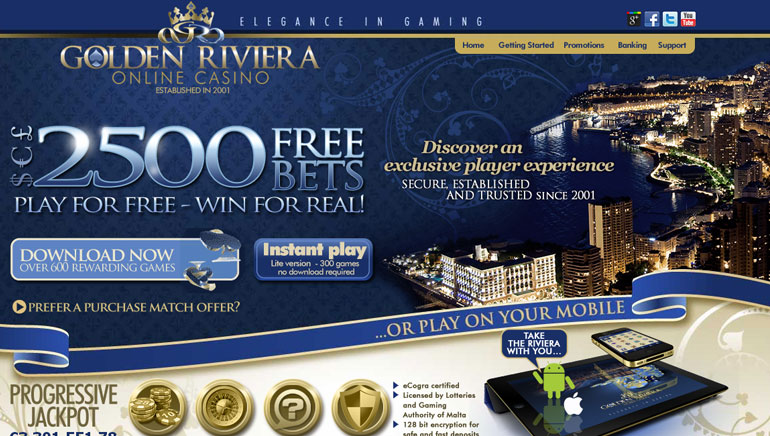 Golden Riviera: Ride the Casino