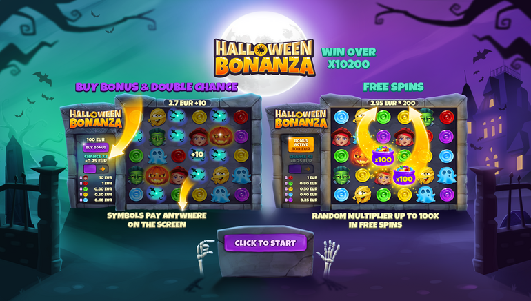 Halloween Bonanza Slots Screenshot