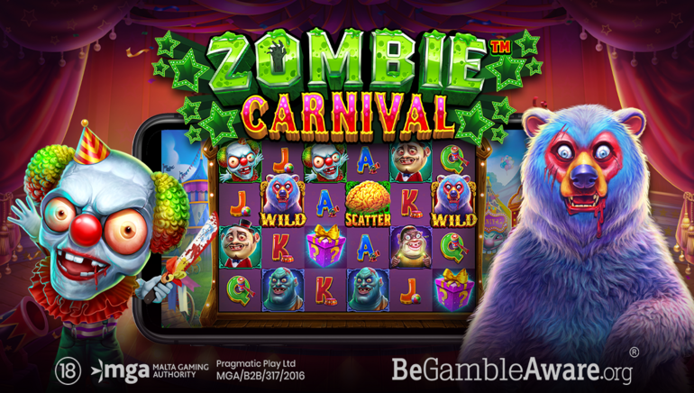 Zombie Carnival Video slot screenshot